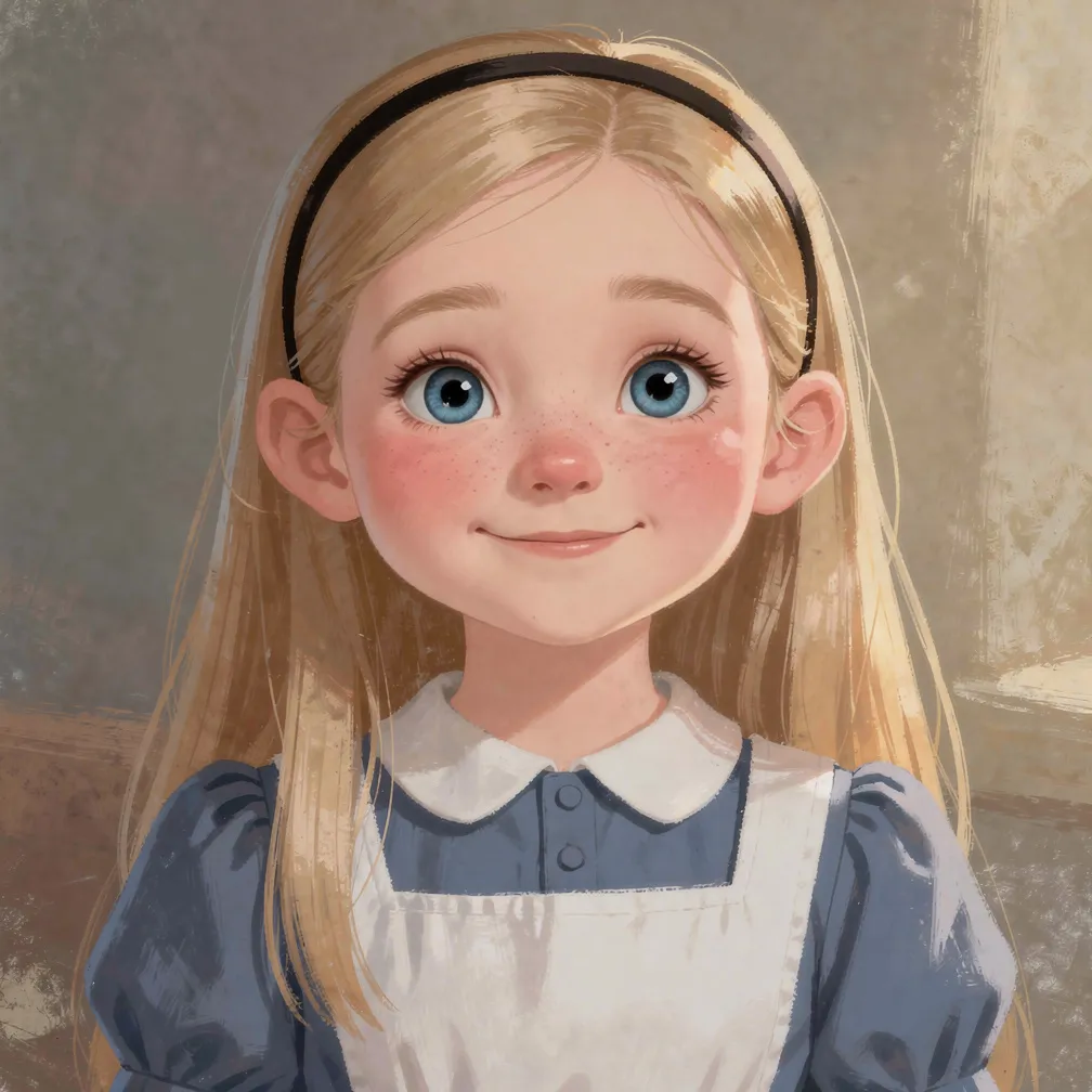 Alice portrait — AI character by @wildsai on wilds.ai
