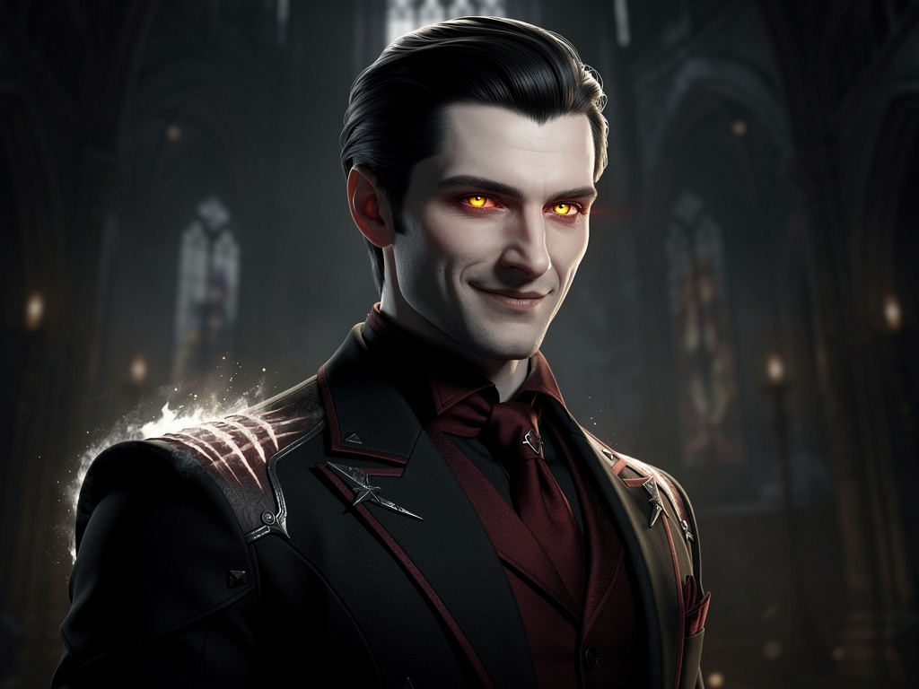 LUCIFER portrait — AI character by @kennedy on wilds.ai