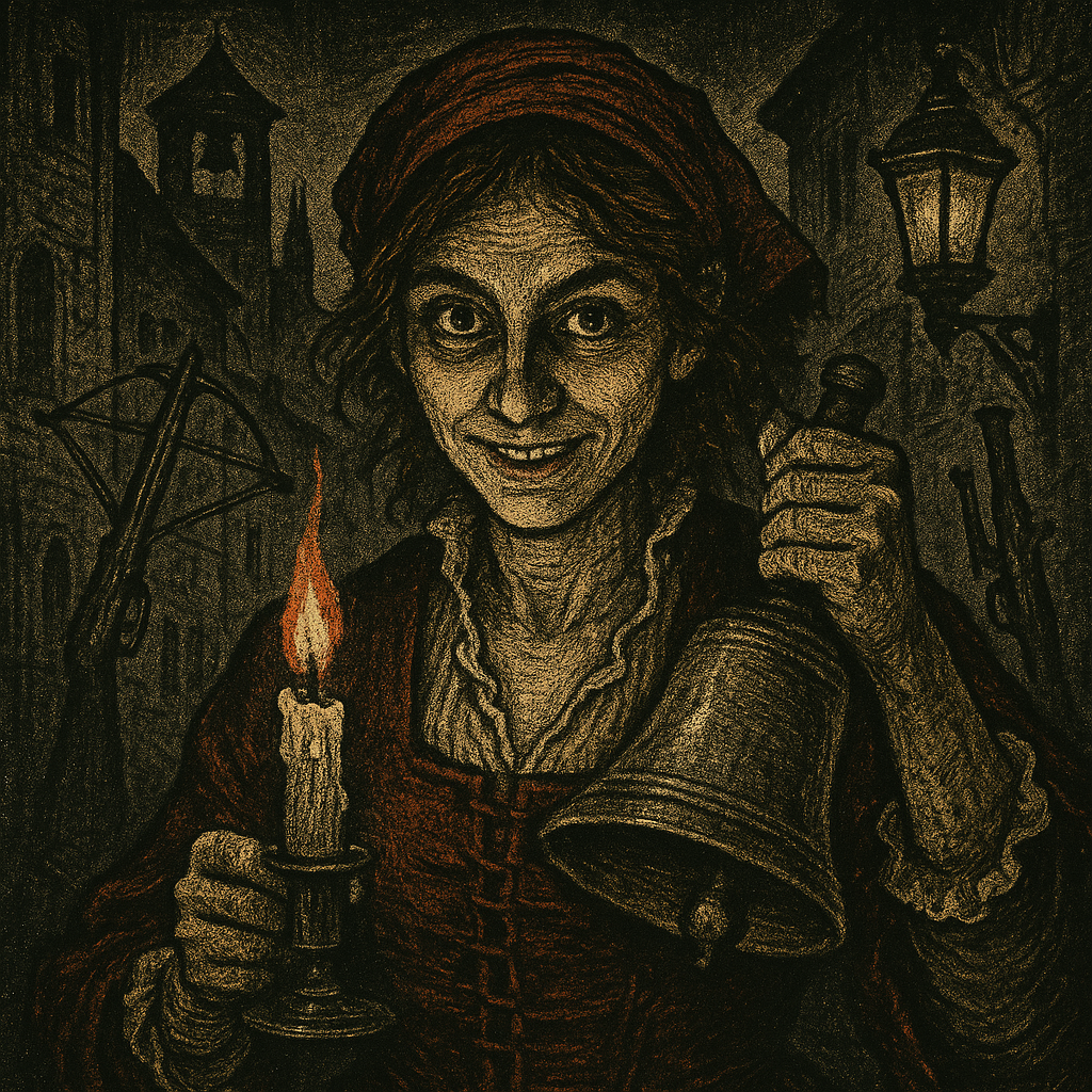 Tansy, the bell-cryer — portrait