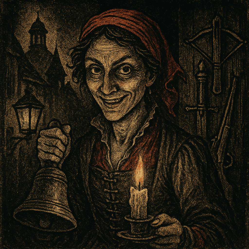 Tansy, the bell-cryer — portrait