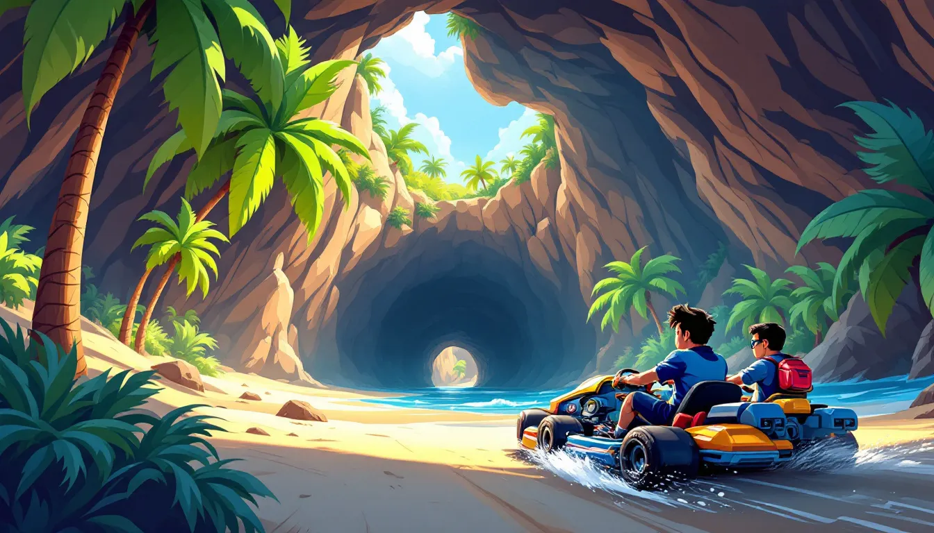 Tropical Kart Turbo Frenzy cover art