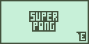 Super Pong cover art