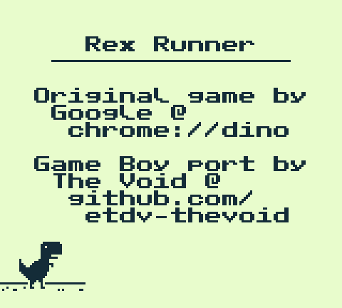 Rex Runner cover art