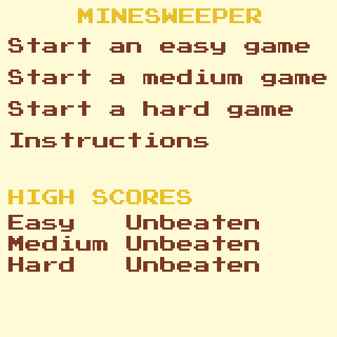 Minesweeper cover art